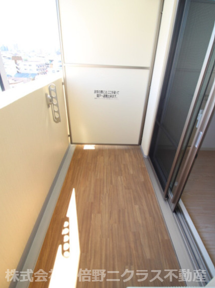 クローバー・グランデ昭和町のバルコニー|内装は同建物・別部屋の参考写真です。