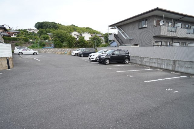 リバーラックディライトの駐車場
