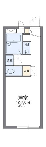 レオパレスＲ１６９ＳＡＫＵＲＡＩの間取り