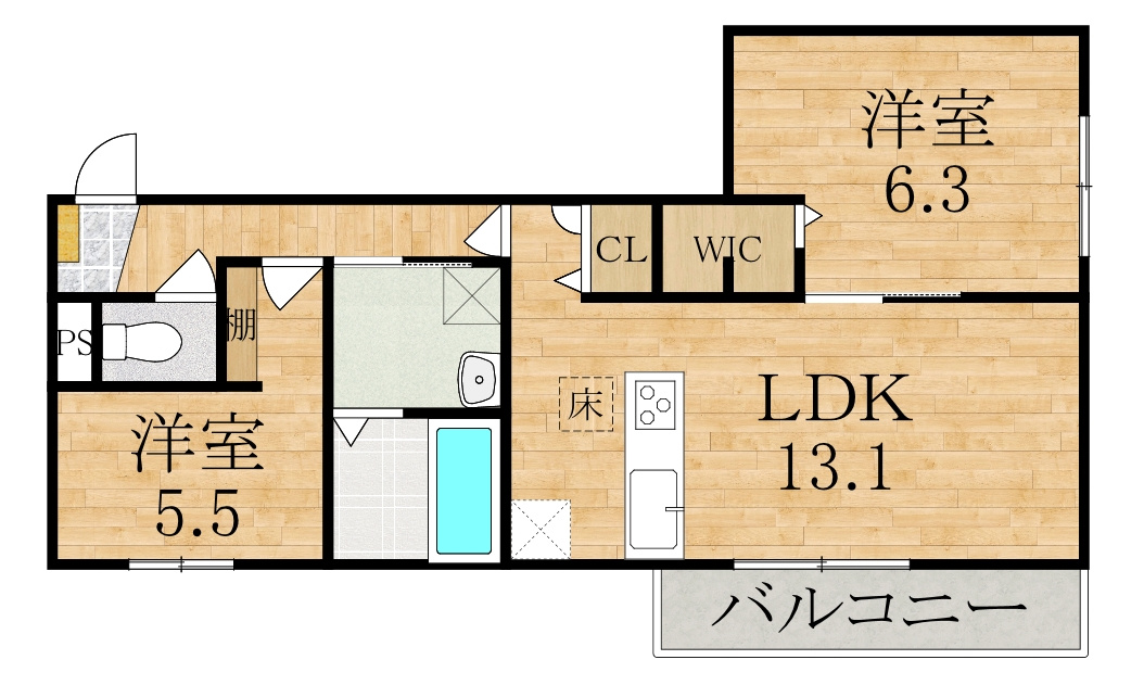グラン　ソフィアの間取り