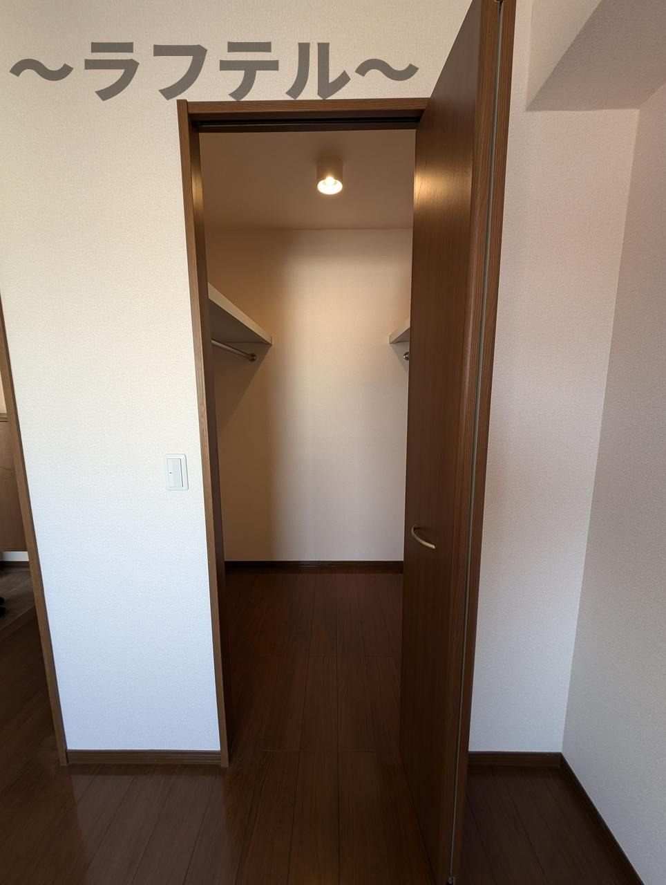 セジュールZEN　壱番館の収納|別部屋イメージ写真