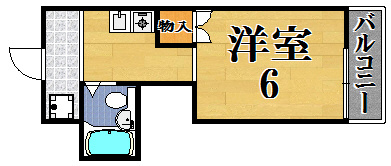 ジョイフル敷島の間取り