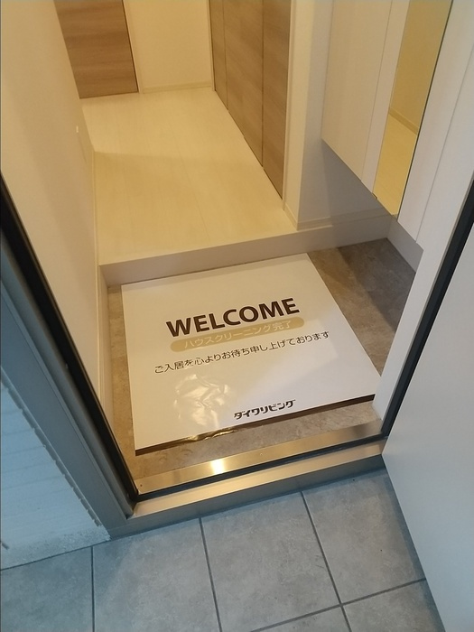 ラムココ真田山の玄関