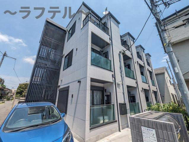 所沢市旭町のアパートの外観