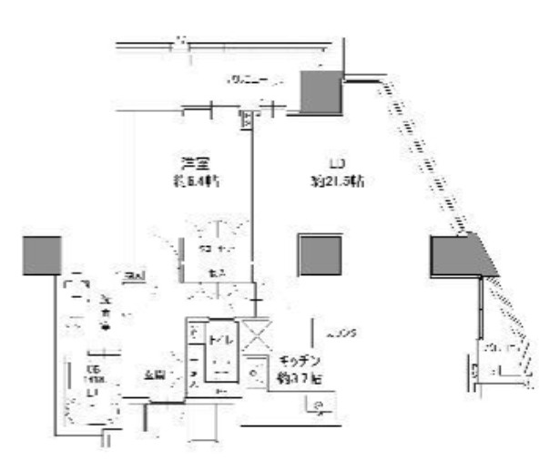 カスタリアタワー品川シーサイドの間取り