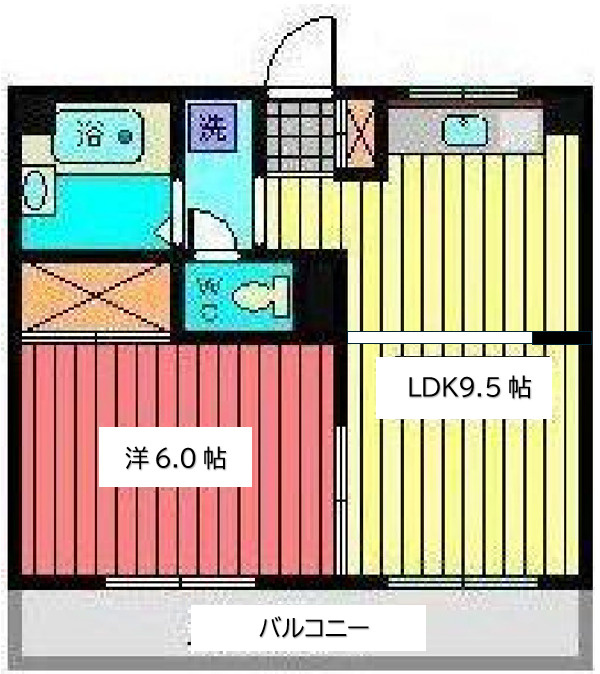 メゾン矢澤の間取り