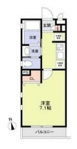 クラージュ・ＭＯＲＩの間取り