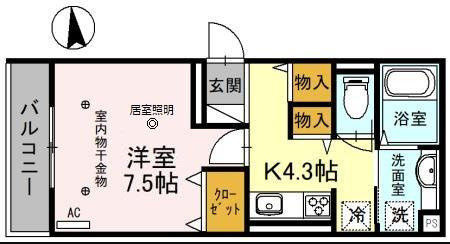グランエスポワールの間取り