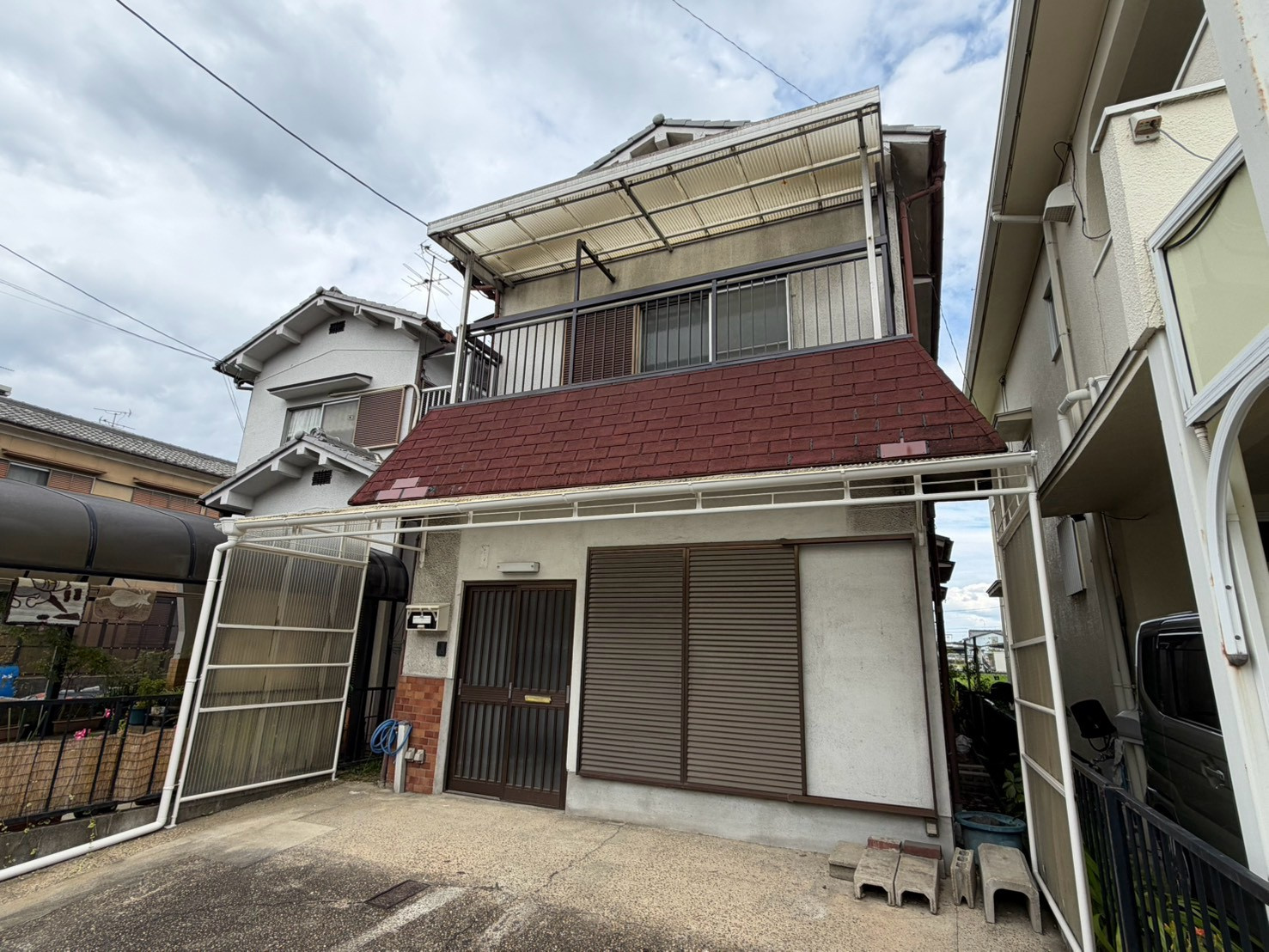 柏木町戸建の外観