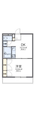 レオパレスフューチャーの間取り
