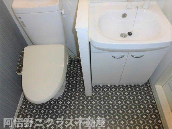 グランパシフィック聖天坂の洗面所