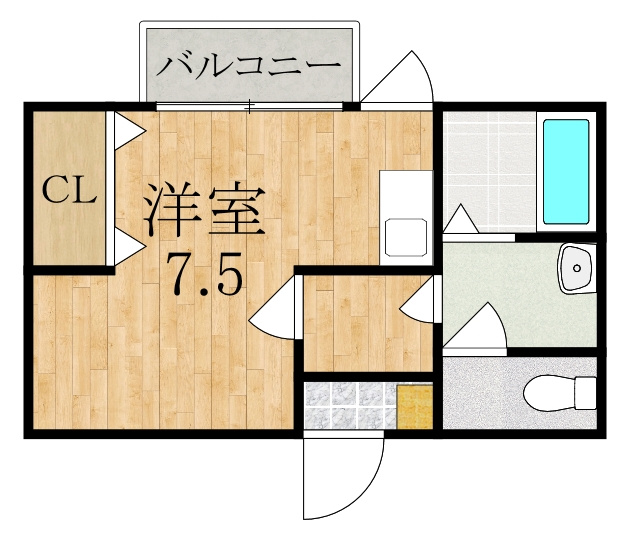 宮本ビルの間取り