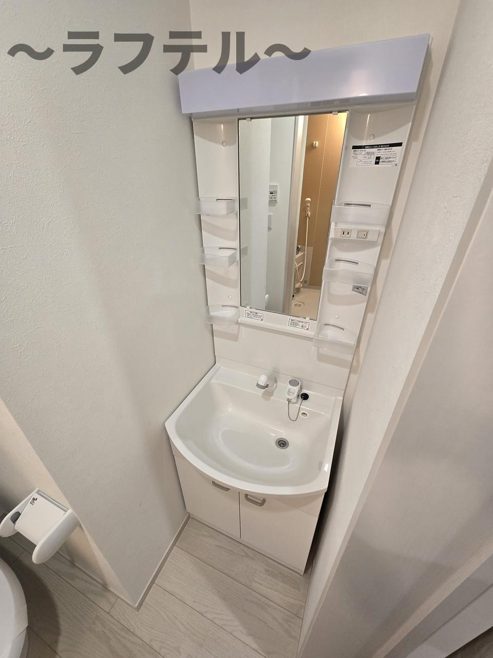 MELDIA入間市の独立洗面台|別部屋イメージ写真