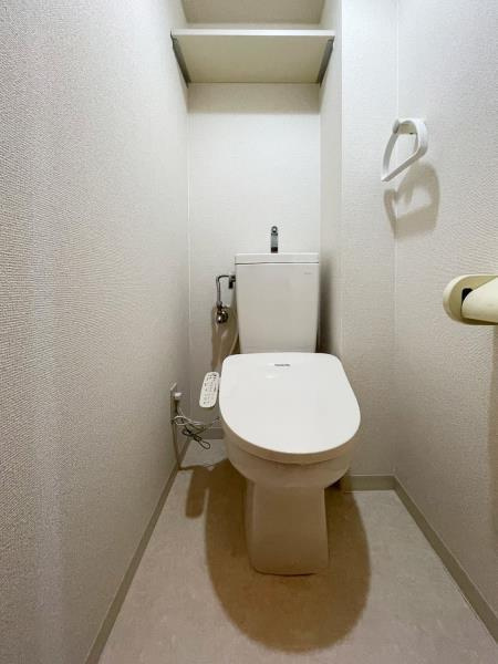 立花アスペンハウスのトイレ|コンパクトで使いやすいトイレです