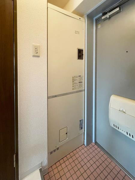 立花アスペンハウスの玄関|収納もある玄関です
