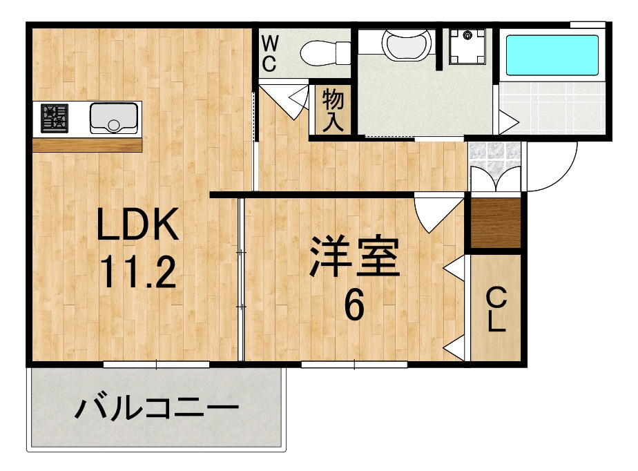 グレイスヴィラの間取り