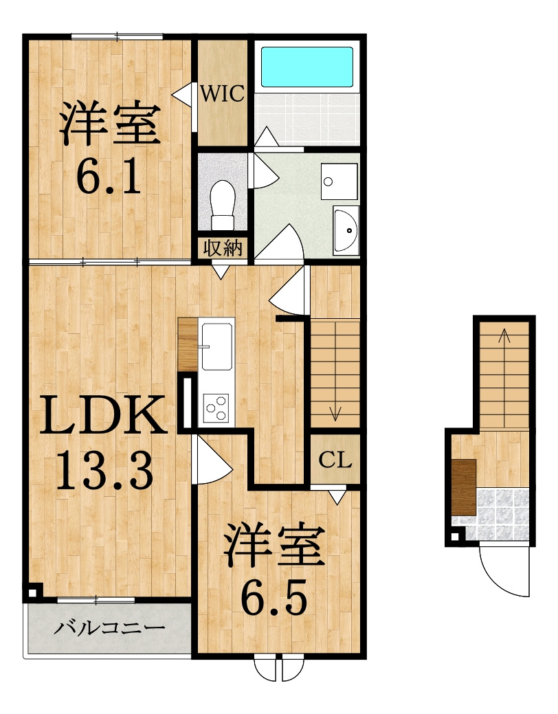 アルモニーの間取り