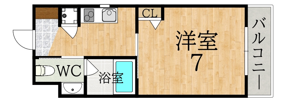 RE-SOUL奈良富雄の間取り