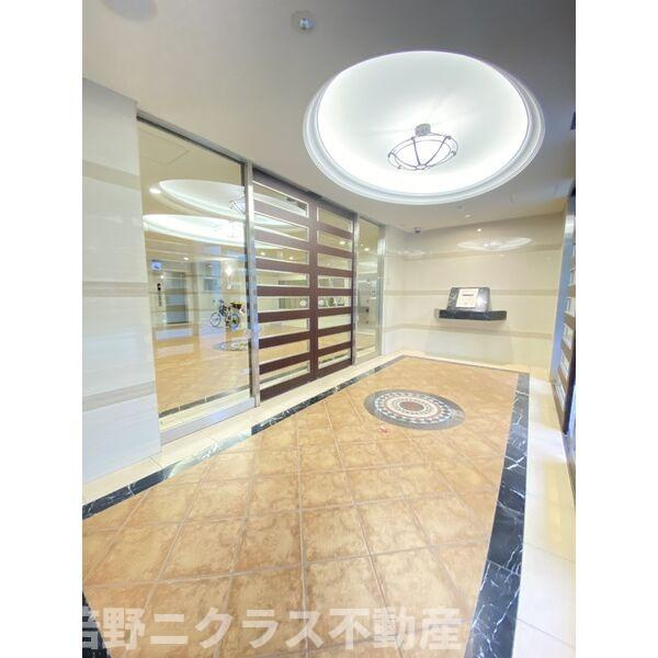 Luxe天王寺のロビー