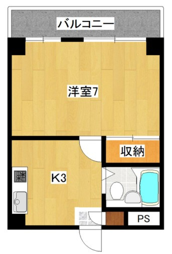 グランビルド阿倍野の間取り