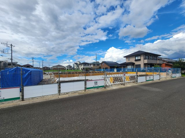 入間市狭山台 アパートＡ棟新築工事のエントランス