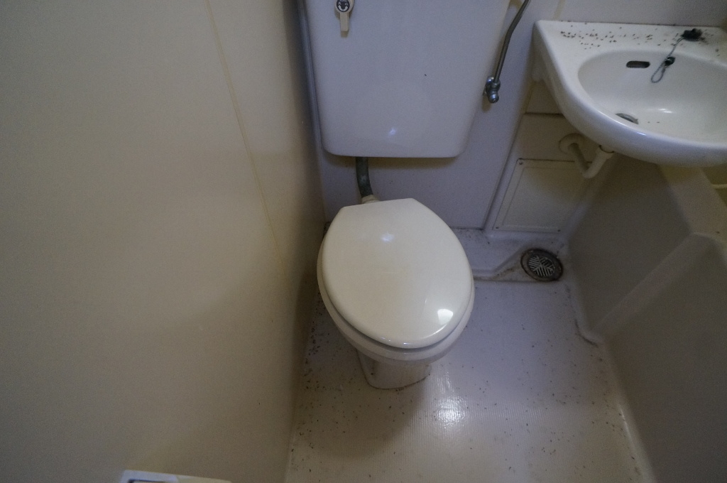 エクセレント河のトイレ