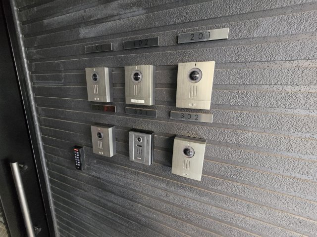 所沢市泉町のアパートのセキュリティ