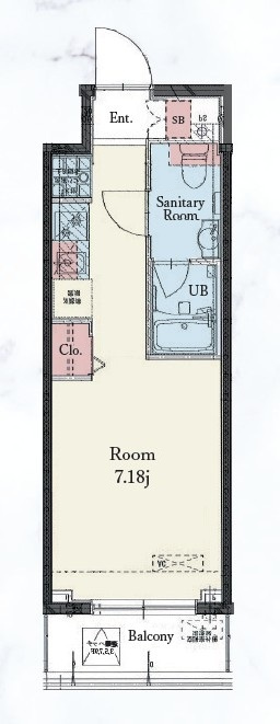 Residence IRUMAの間取り