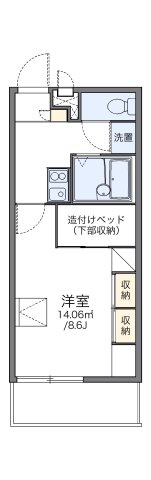 レオパレス幸甚の間取り