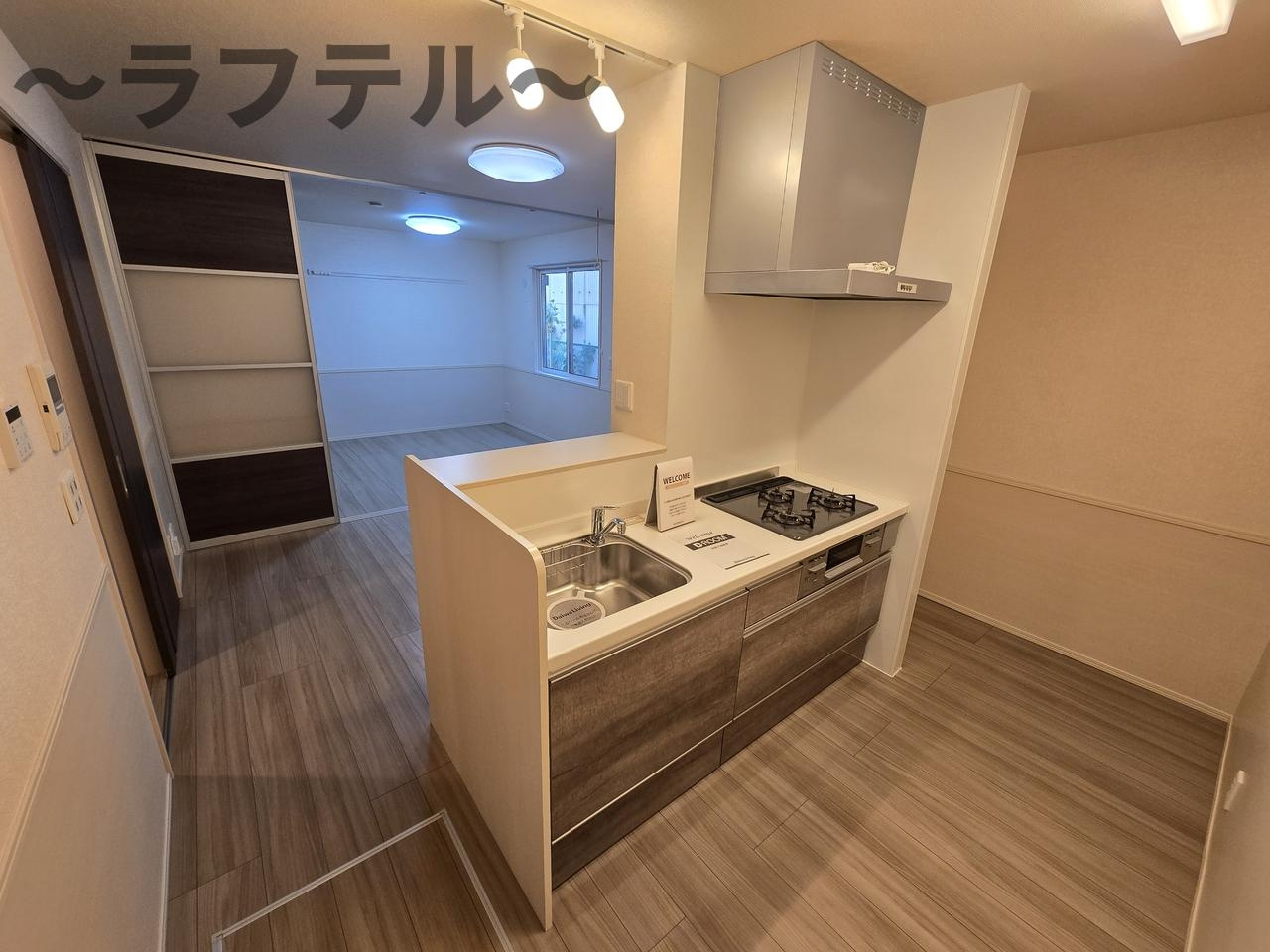 ソレイユ町屋のキッチン