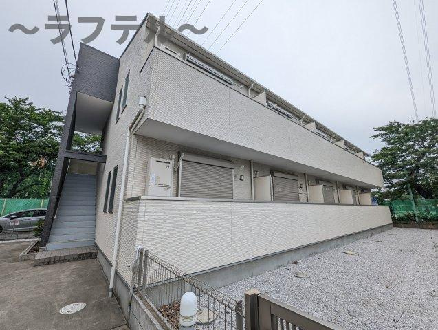 所沢市大字山口のアパートの外観