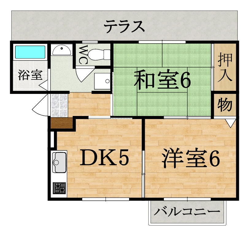 フォレストヒルズの間取り