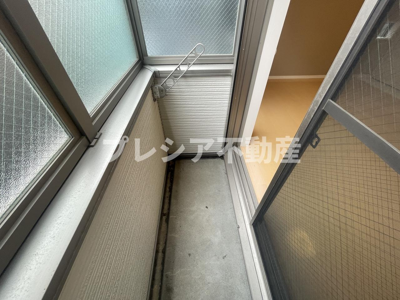 レジデンス甲子園口のバルコニー
