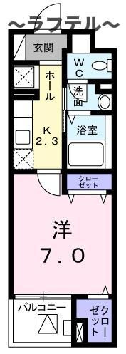 ジュピタームサシノの間取り