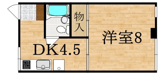コーポ華の間取り