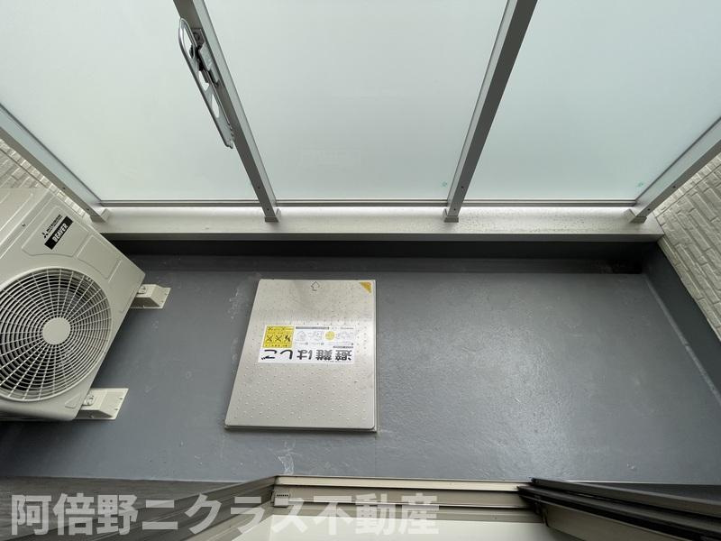 F asecia Notosのバルコニー