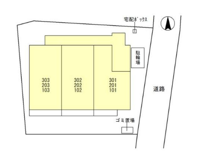 Ａｃｅ　Hｅｉｍの区画図