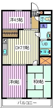 ブリーズKの間取り