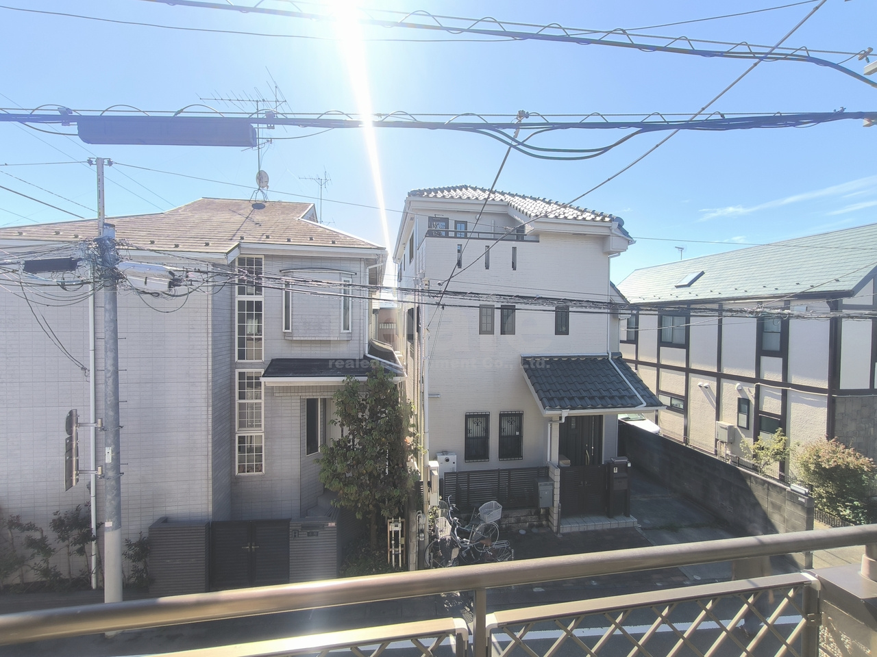 杉並区宮前５丁目のアパートの展望