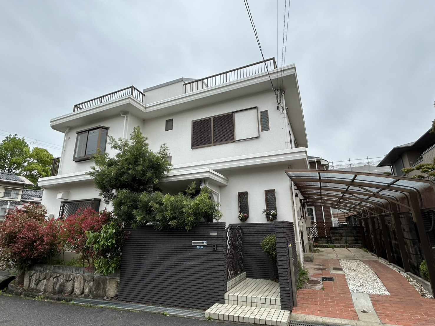 吹田市高野台2丁目貸家の外観