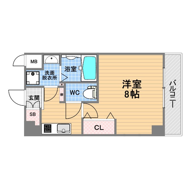 スプランディッド甲子園の間取り