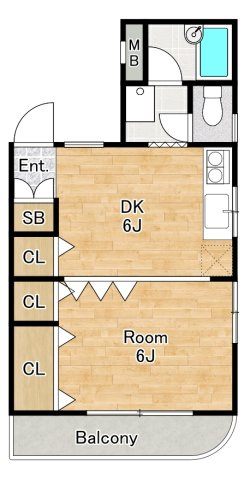 煉瓦館91の間取り