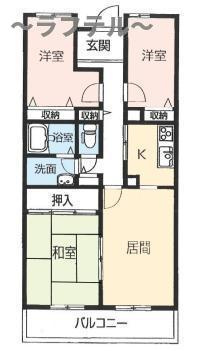 クレールメゾンの間取り
