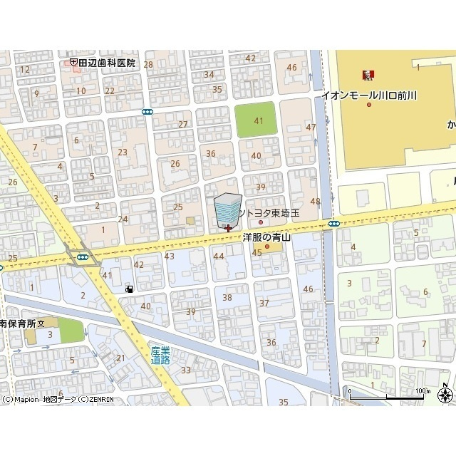 アムールK&MⅡの地図