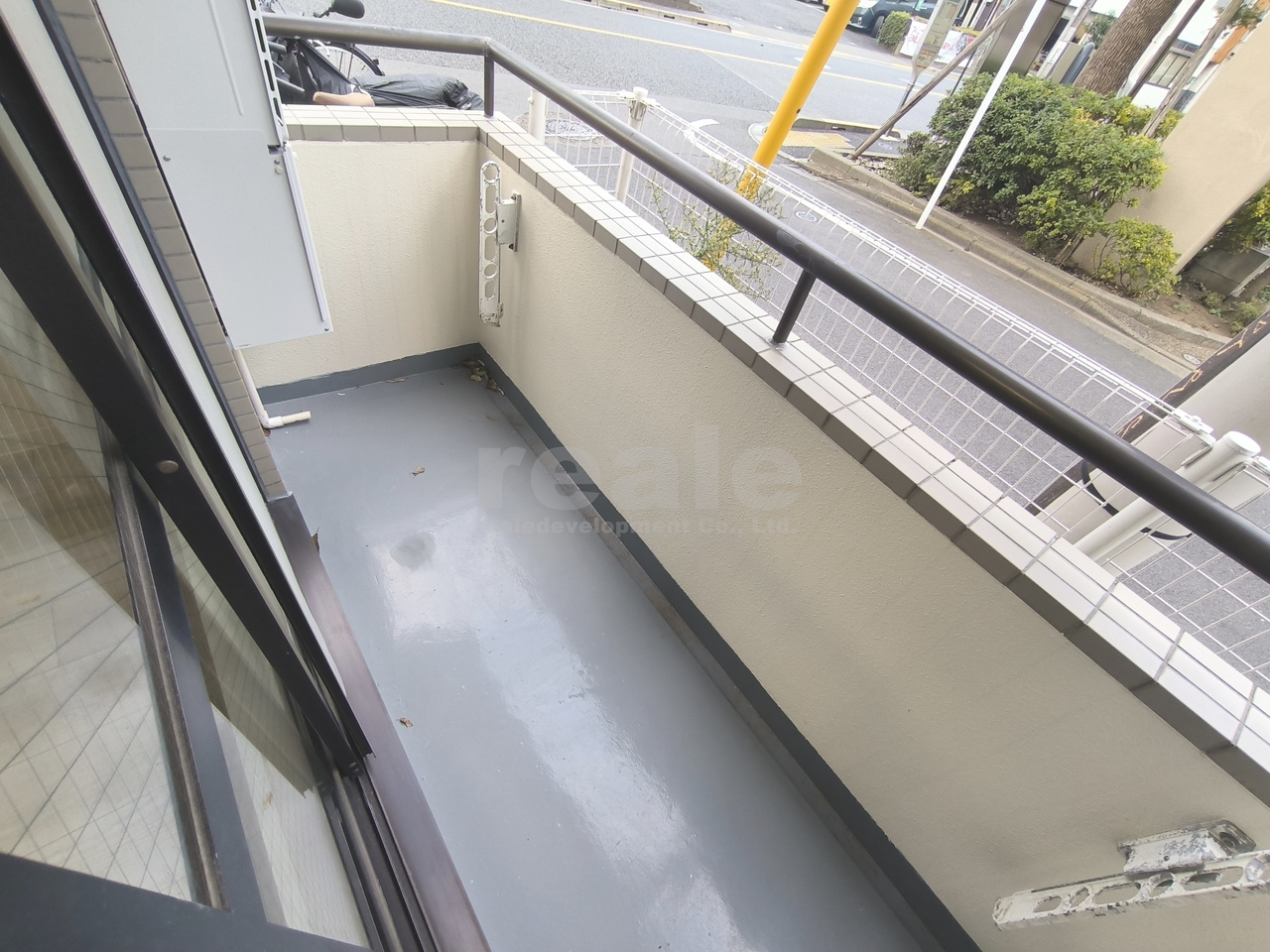 杉並区宮前５丁目の賃貸マンションのバルコニー