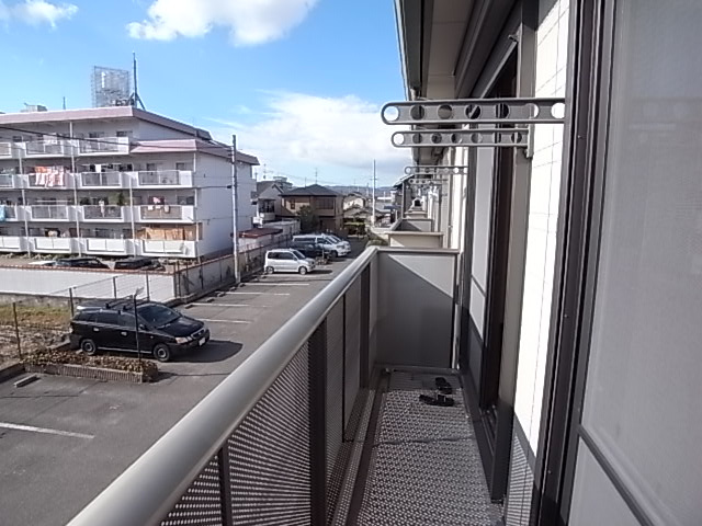 メゾンヴェールＡのバルコニー