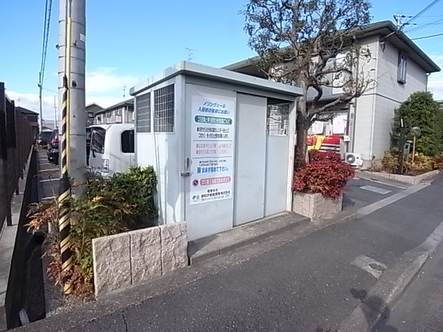 メゾンヴェールＡのエントランス