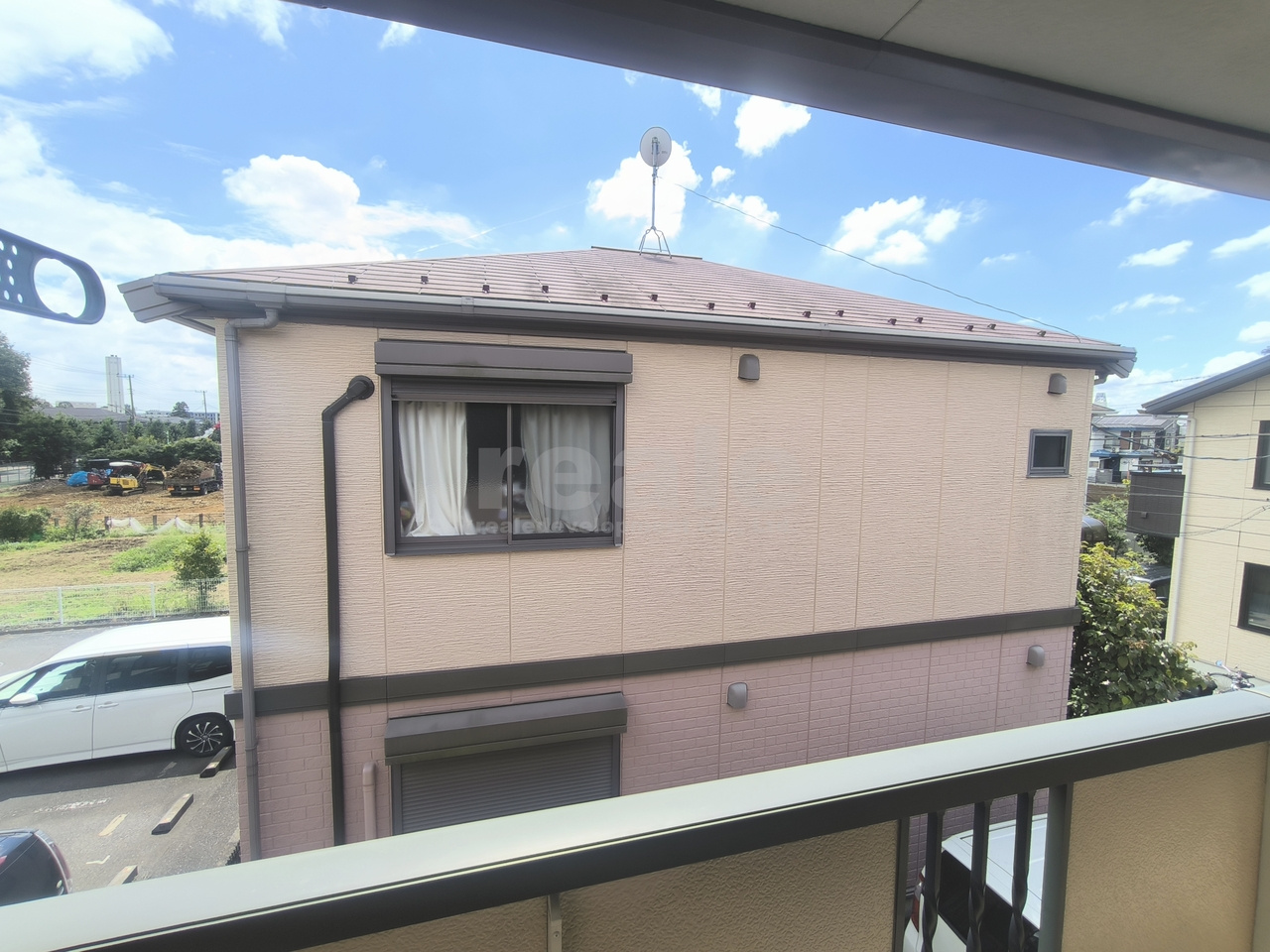 三鷹市新川２丁目のアパートの展望