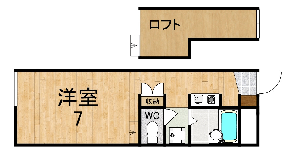 リアン三郷の間取り