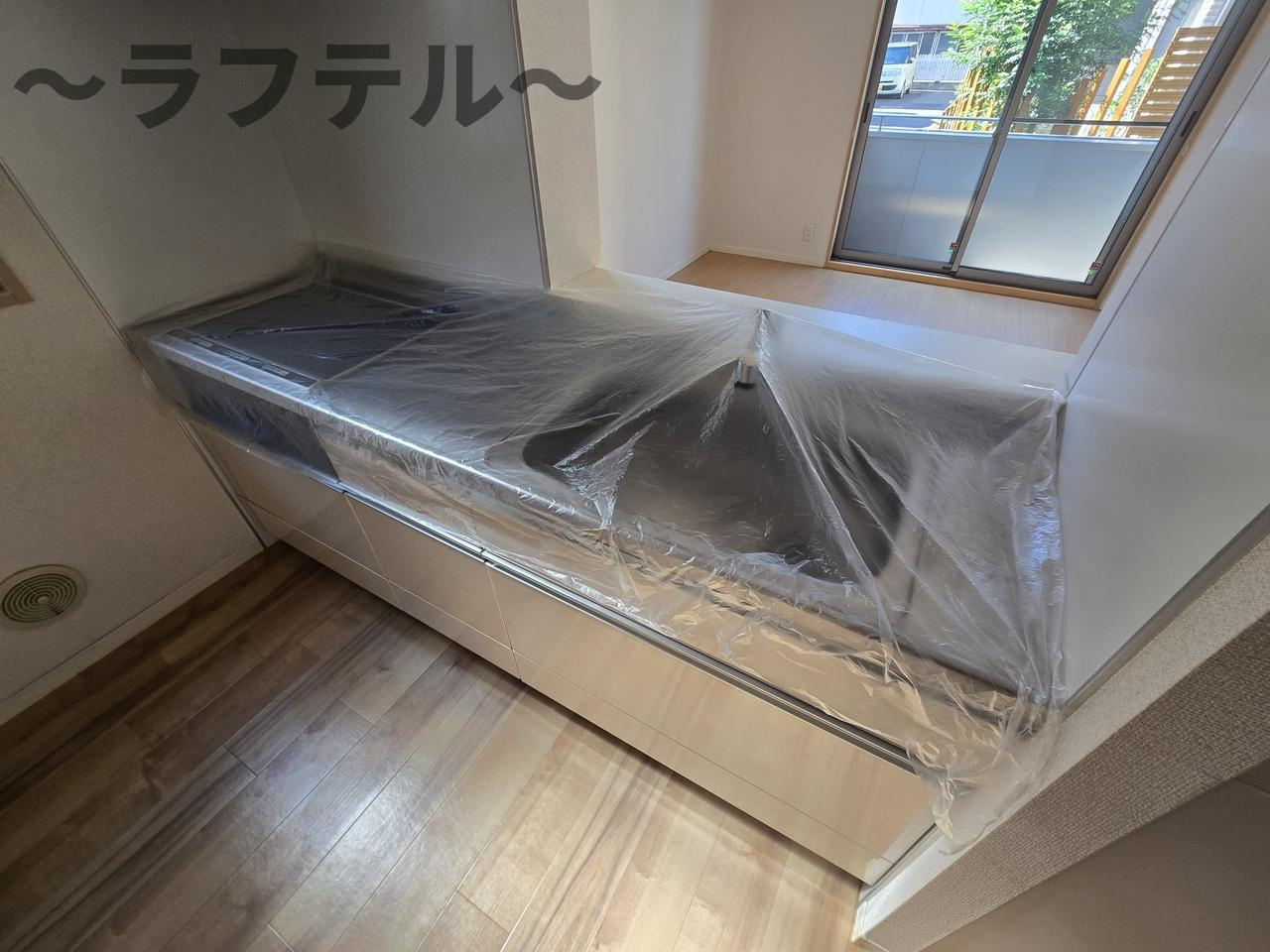 ハーヴェスト中央B棟のキッチン